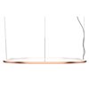 Lámpara suspensión Loop rectangular Martinelli Luce