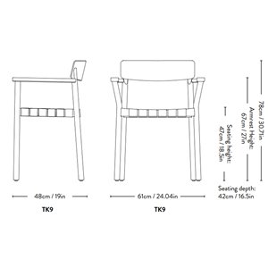 Sillón Betty TK9 &Tradition