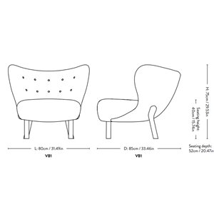 Butaca Little Petra &Tradition