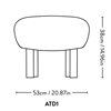 Pouf ATD1 &Tradition