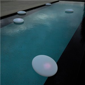 Lámpara suelo Glouglou Pol cordless outdoor Martinelli Luce
