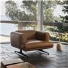 Butaca Inland tapizado cuero &Tradition