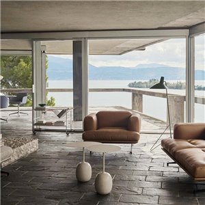 Butaca Inland tapizado cuero &Tradition