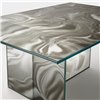 Mesa rectangular Liquefy Glas Italia
