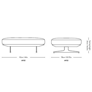 Pouf Inland &Tradition