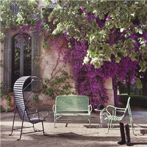Sillón con pérgola Gardenias Outdoor BD Barcelona