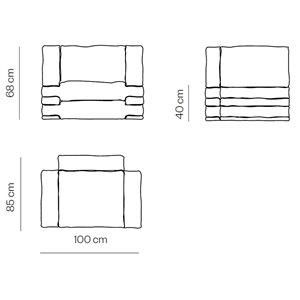 Sillón Pillow BD Barcelona