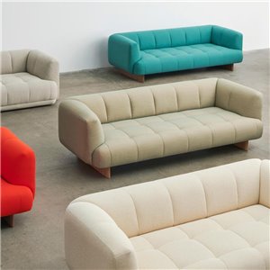 Sofá Quilton 3 plazas Hay