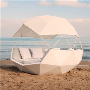 Cama Daybed Iglú con parasol Vondom