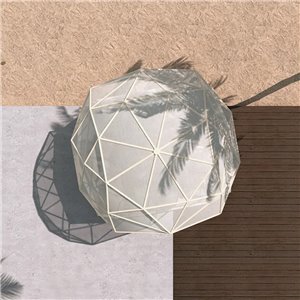 Cama Daybed Iglú con parasol Vondom