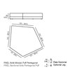 Módulo Puff pentagonal Pixel Vondom