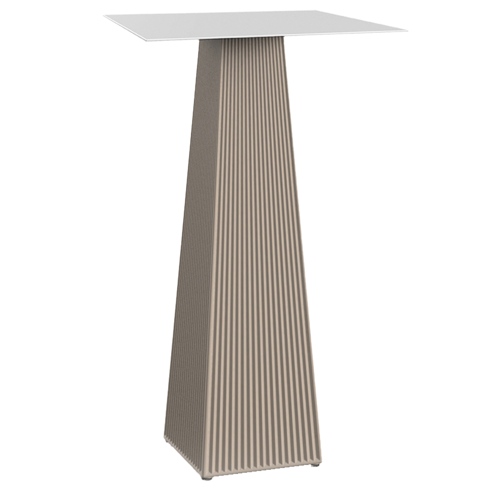 Mesa alta Gatsby cuadrada Vondom