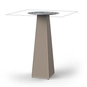 Mesa alta Gatsby cuadrada Vondom