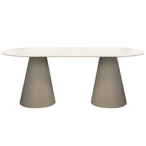 Mesa Gatsby doble ovalada Vondom