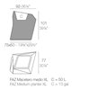 Macetero Medio XL Light Faz Vondom