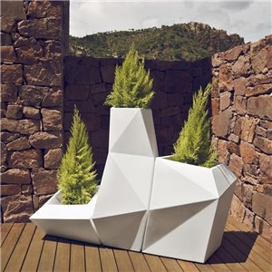 Macetero Alto XL Light Faz Vondom