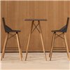 Mesa cuadrada alta Faz Wood Vondom