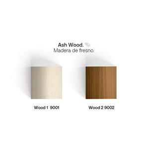 Mesa redonda alta Faz Wood Vondom