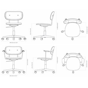 Silla Co Task Tapizada Audo Copenhagen