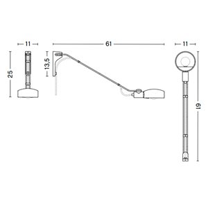 Lámpara pared Cupola Hay