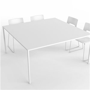 Mesa 25 Encimera Resina Blanca Desalto