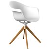 Sillón Incasso giratorio madera Vondom
