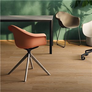 Sillón Incasso giratorio madera Vondom
