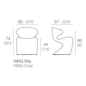 Sillón Wing Vondom