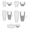 Macetero Vases Nano Vondom