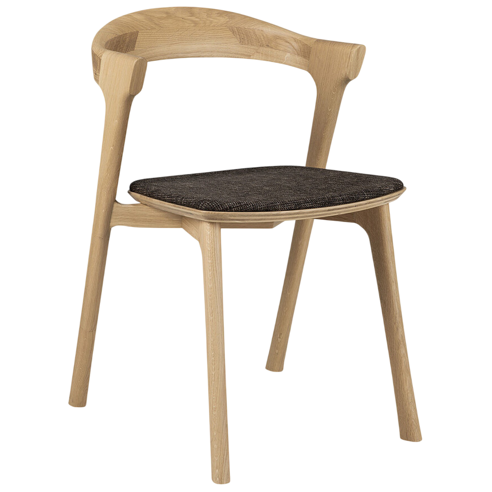 Roble - Tela marrón oscuro 