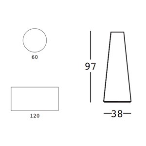 Mesa alta Fura Plust Collection