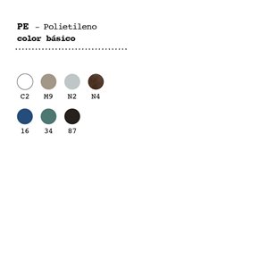 Taburete Frozen square Plust Collection