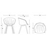 Silla AAC 23 Soft Hay