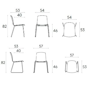 Silla Ann madera Inclass