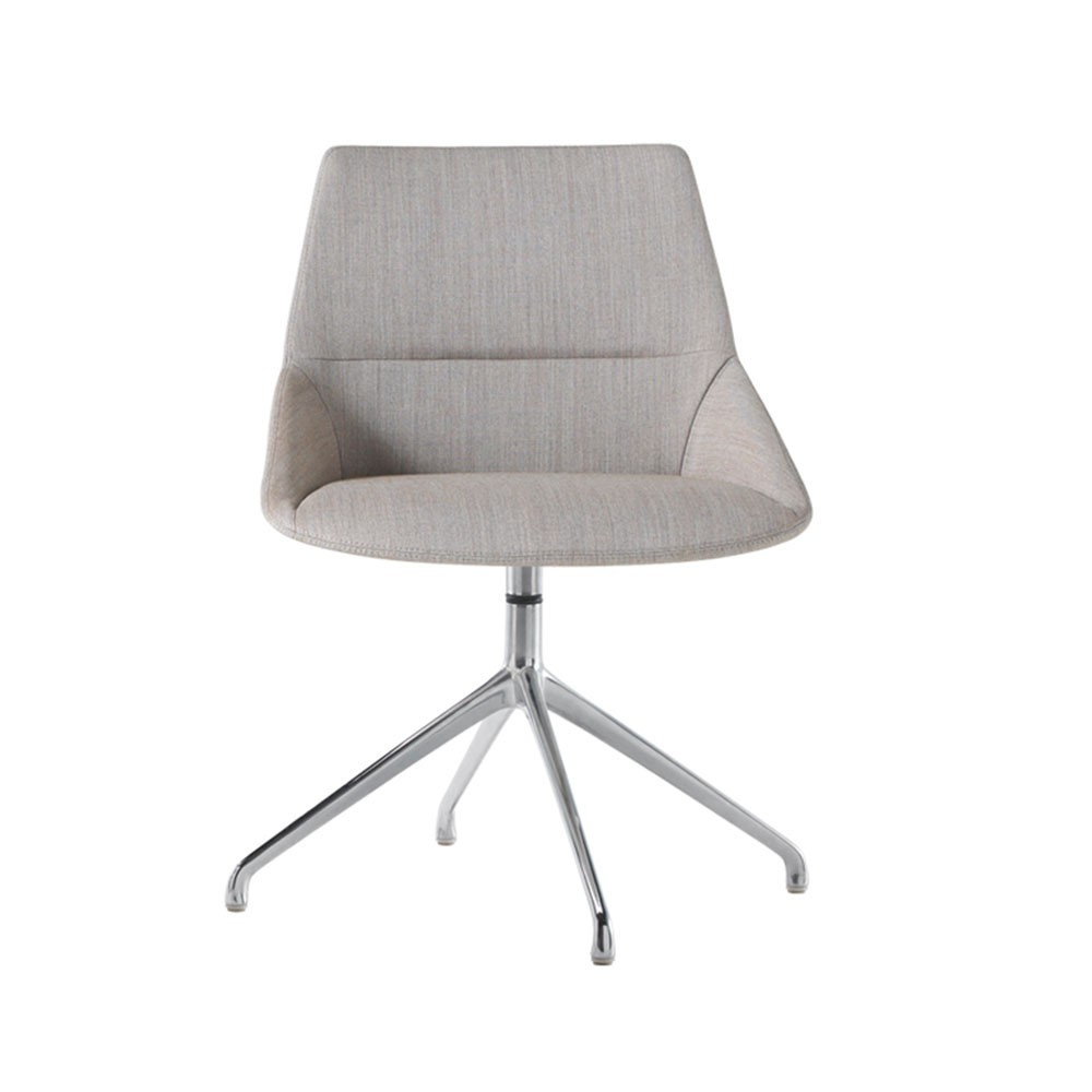 Silla Dunas XS giratoria araña aluminio Inclass
