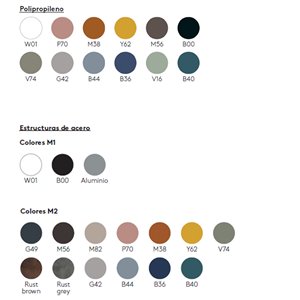 Taburete Lea polipropileno Inclass