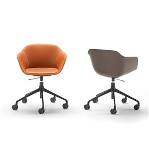 Sillón Taia ruedas polipropileno Inclass