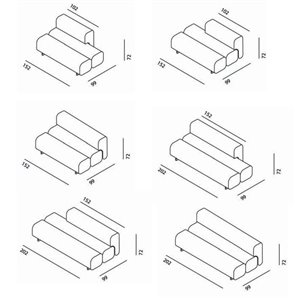 Chaise longue Unlimited Desalto