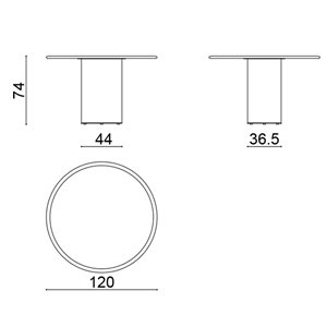 Mesa Ghia 7050 Arper