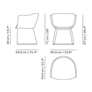 Sillón Monolit Fritz Hansen