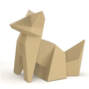 Escultura Origami Kitsune & Kokitsune Vondom