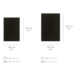 Alfombra La Geria-Lanzarote rectangular GAN