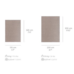 Alfombra Nomad Tuareg blue GAN