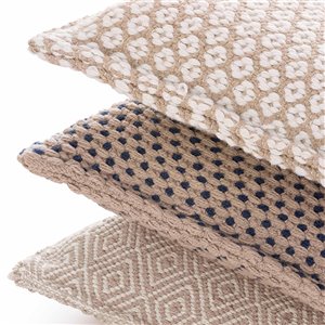 Puf Nomad Tuareg taupe GAN