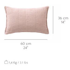 Cojín Nomad Inuit pink GAN