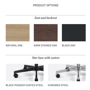 Silla Co Task Madera Audo Copenhagen