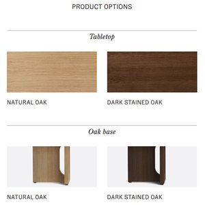 Mesa Androgyne rectangular Audo Copenhagen