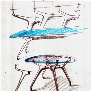 Mesa Arkos oval extensible cerámica Sovet Italia