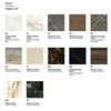 Mesa redonda Arkos XXL cristal Sovet Italia