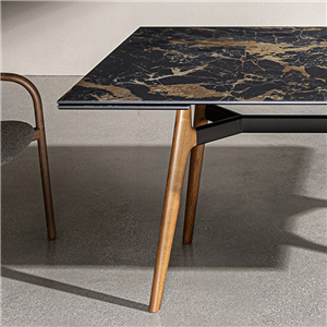 Mesa rectangular Lewood extensible cerámica Sovet Italia